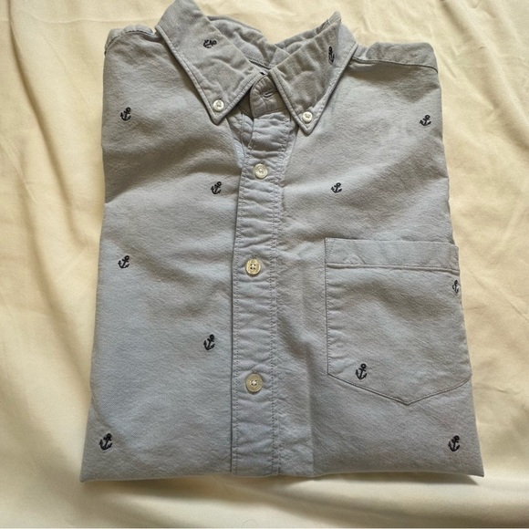 J. Crew Short Sleeve Oxford - Picture 1 of 3